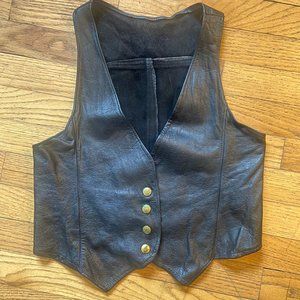 Vintage Leather Vest